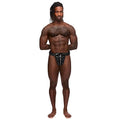 Male Power Leather Taurus Black OS by Male Power
