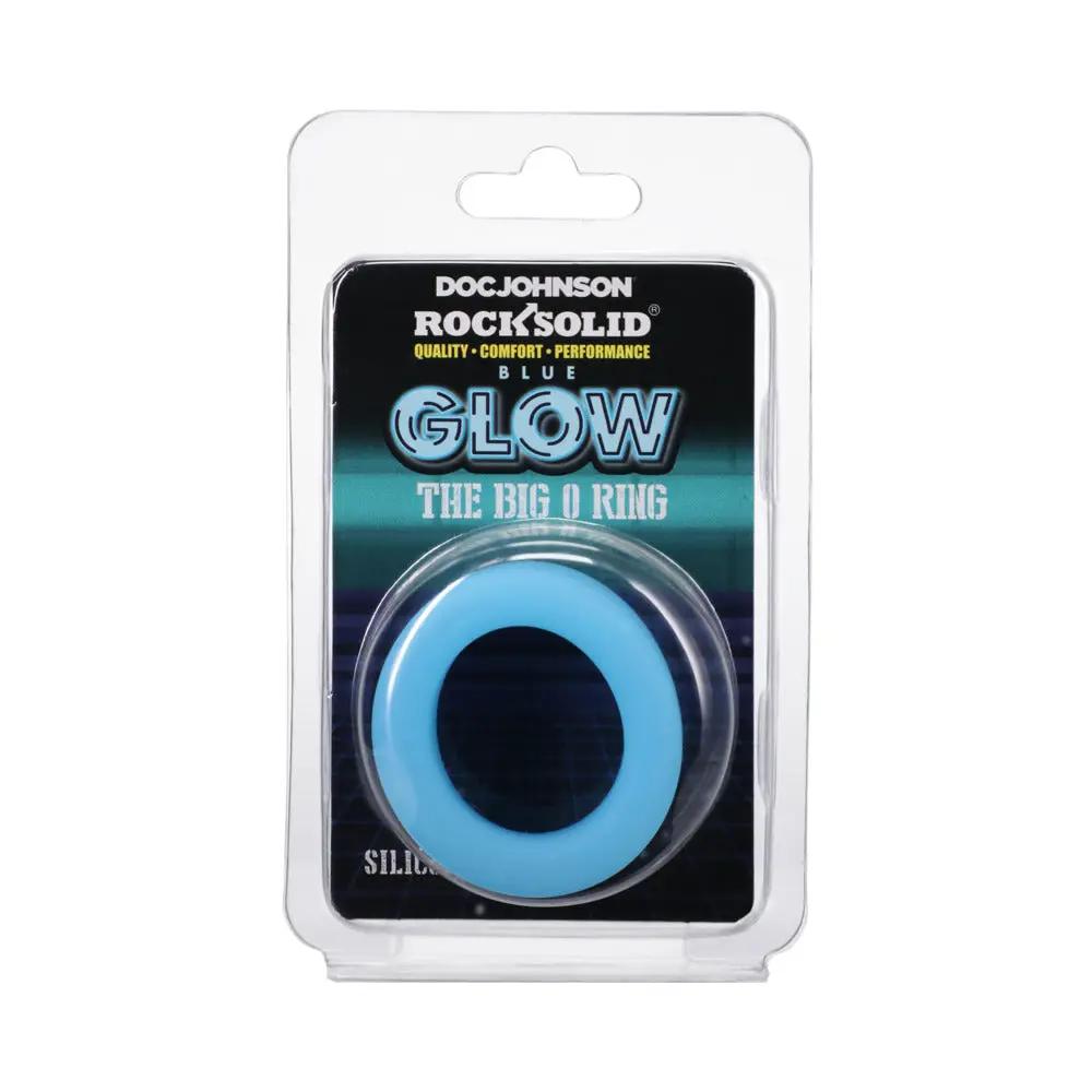 Rock Solid Sila-Flex Glow-in-the-Dark Big O C-Ring Blue by Rock Solid