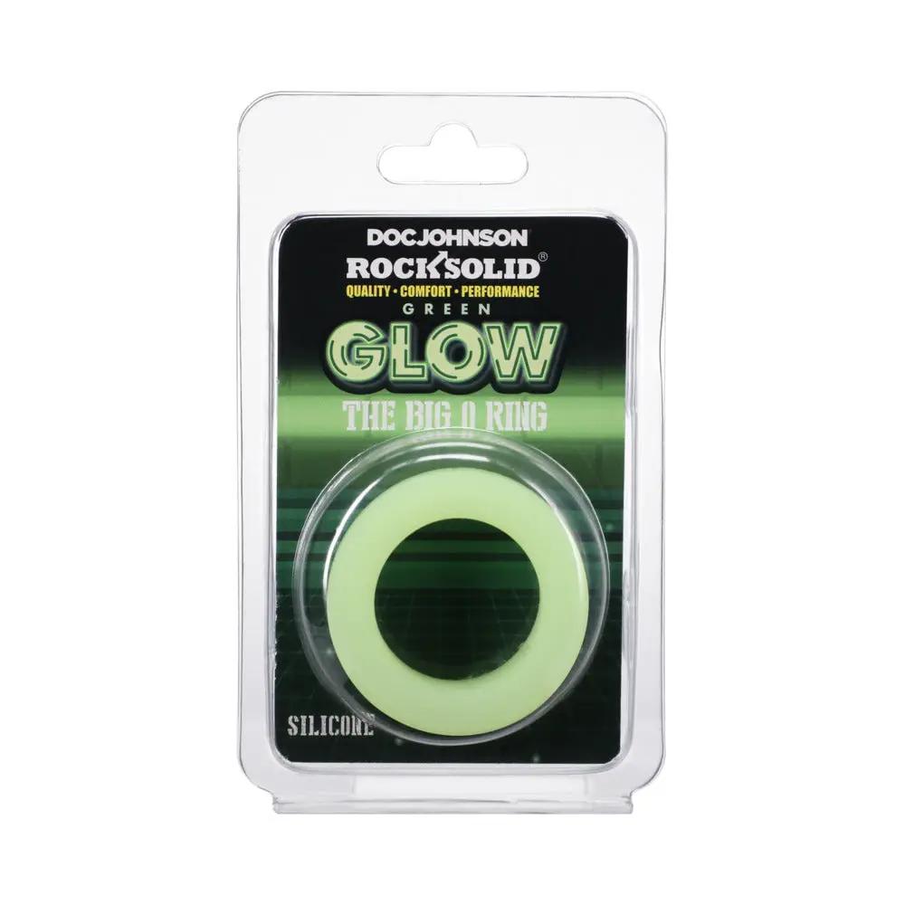 Rock Solid Sila-Flex Glow-in-the-Dark Big O C-Ring Green by Rock Solid