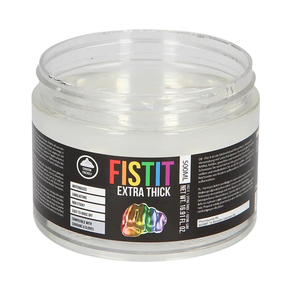 Fist It Extra Thick Water-Based Fisting Lube Rainbow Edition 16.9 oz. by Shots