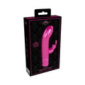 Royal Gems Dazzling Rechargeable Silicone Miniature Rabbit Vibrator Pink by Shots