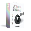Love to Love Flux Ring Silicone Cockring Noir by Lovely Planet