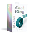Love to Love Cool Ring Silicone Cockring Petrol Blue by Lovely Planet