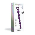 Love to Love Bing Bang Silicone Anal Beads Violet Small by Lovely Planet