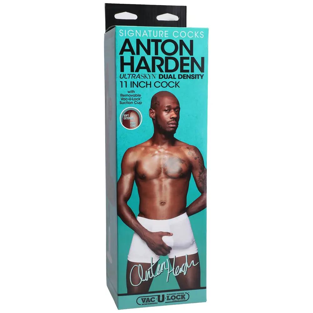 Signature Cocks Anton Harden 11 in. ULTRASKYN Cock with Removable Vac-U-Lock Suction Cup by Doc Johnson