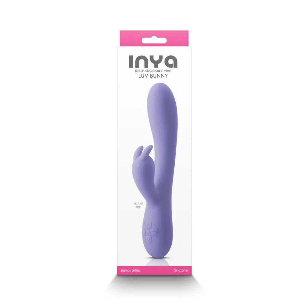 INYA Luv Bunny Rechargeable Vibe Purple by NS Novelties