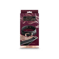 Bondage Couture Collar & Leash Black by NS Novelties