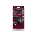 Bondage Couture Ball Gag Black by NS Novelties