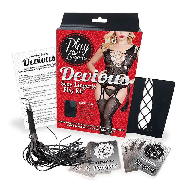 Play With Me Devious Lingerie Kit by Little Genie