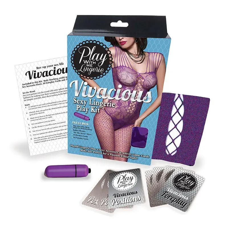 Play With Me Vivacious Lingerie Kit by Little Genie