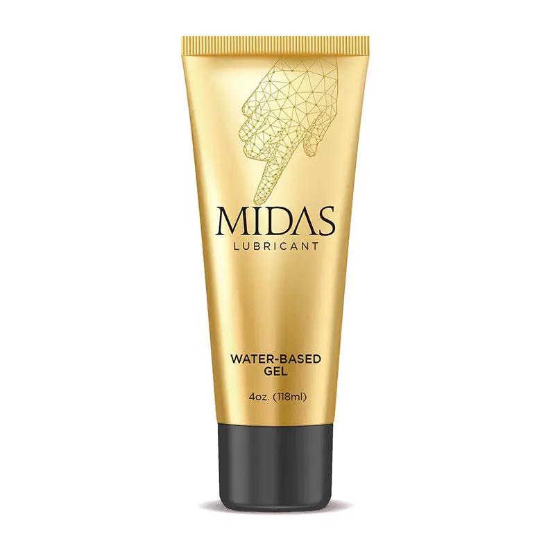 Midas Water-Based Gel Lubricant 4 oz. by Little Genie