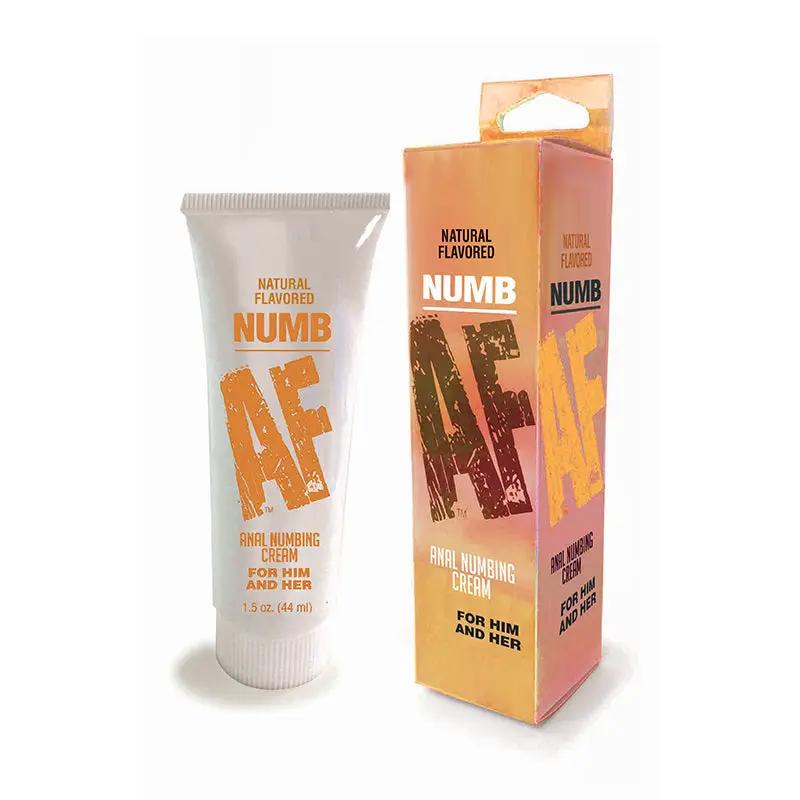 Numb AF Unflavored Anal Numbing Cream 1.5 oz. by Little Genie