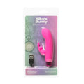 Powerbullet Alice's Bunny Rechargeable Bullet Vibrator with Silicone Rabbit Sleeve Pink by BMS