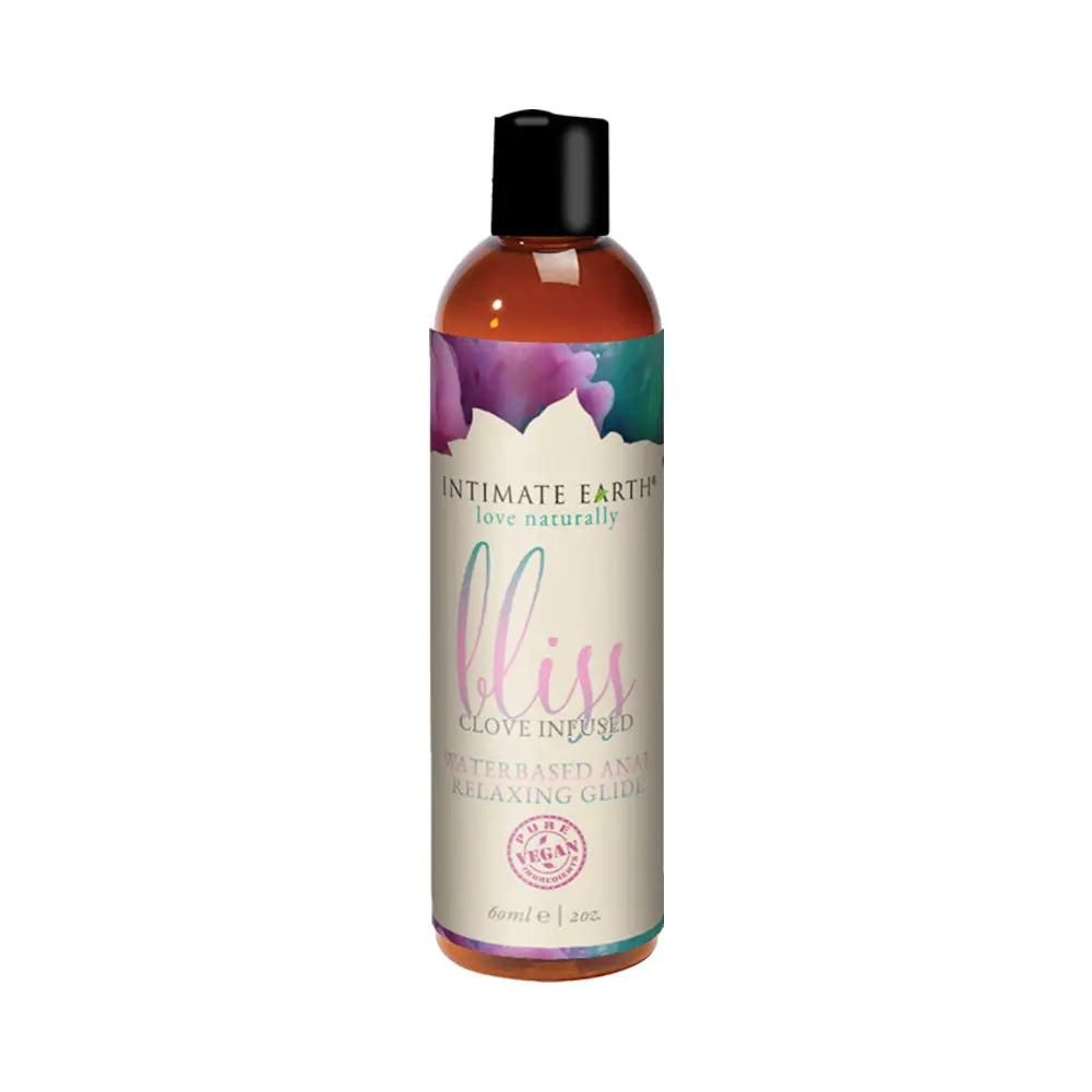 Intimate Earth Bliss Clove Infused Water-Based Anal Relaxing Glide 2 oz. by Intimate Earth