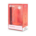 b-Vibe Vibrating Snug Plug 1 Rechargeable Weighted Silicone Anal Plug Orange by b-Vibe