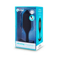 b-Vibe Vibrating Snug Plug 5 Rechargeable Weighted Silicone Anal Plug Black by b-Vibe