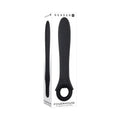 Gender X Powerhouse Rechargeable Textured Silicone Vibrator With Ring Handle Black by Gender X