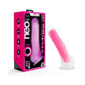 Neo Elite Glow in the Dark Viper 7 in. Dual-Density Dildo Neon Pink by Blush