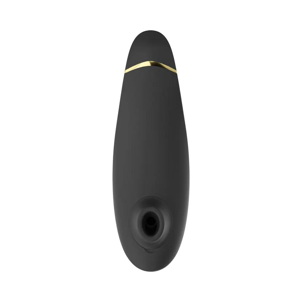 Womanizer Premium 2 Rechargeable Silicone Luxurious Pleasure Air Clitoral Stimulator Black by Womanizer
