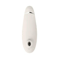 Womanizer Premium 2 Rechargeable Silicone Luxurious Pleasure Air Clitoral Stimulator Warm Gray by Womanizer
