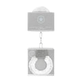 Ouch! Beginner's Furry Handcuffs With Quick-Release White by Shots