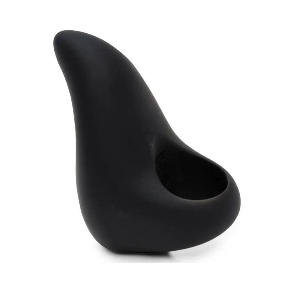 Fifty Shades of Grey Sensation Rechargeable Silicone Finger Vibrator Black by Fifty Shades of Grey