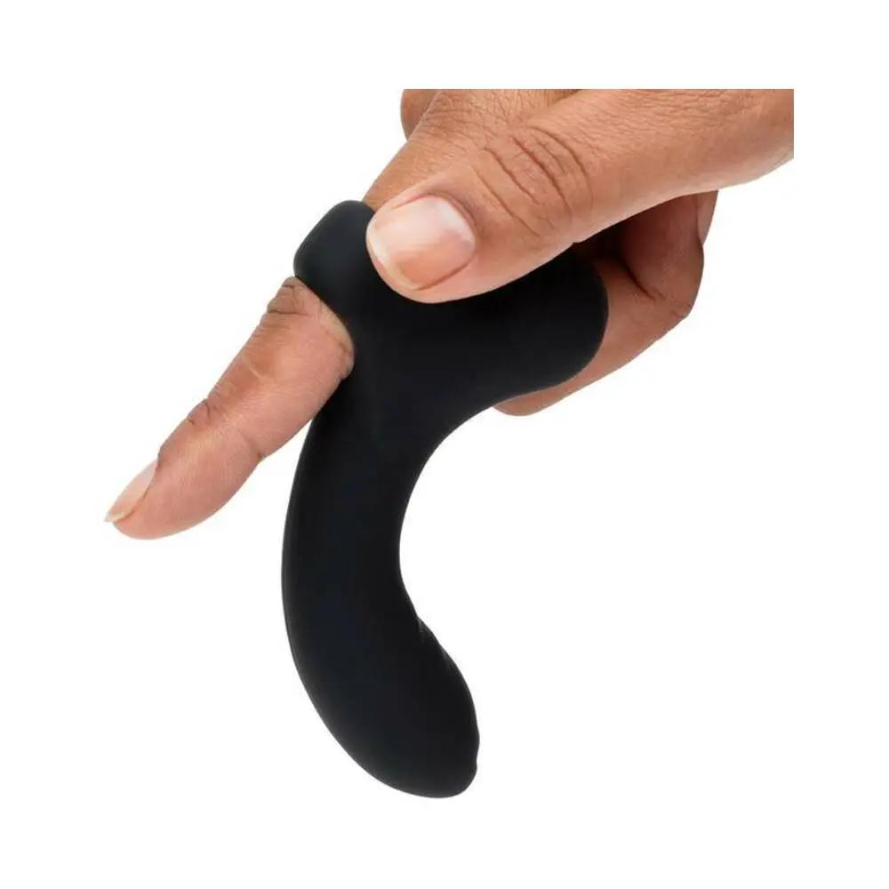 Fifty Shades of Grey Sensation Rechargeable Silicone G-Spot Finger Vibrator Black by Fifty Shades of Grey