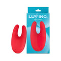 Luv Inc Bu89 Mini Bunny Rechargeable Silicone Vibrator Red by Luv Inc.
