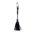 Rouge Mini Flogger 10 in. Black by Rouge Garments