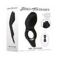 Zero Tolerance Mr. Flicker Remote-Controlled Flicking Tongue Vibrating Cockring Black by Zero Tolerance