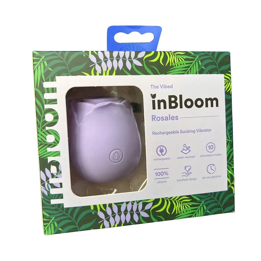 inBloom Rosales Sucking Vibrator Lavender by TheVibed
