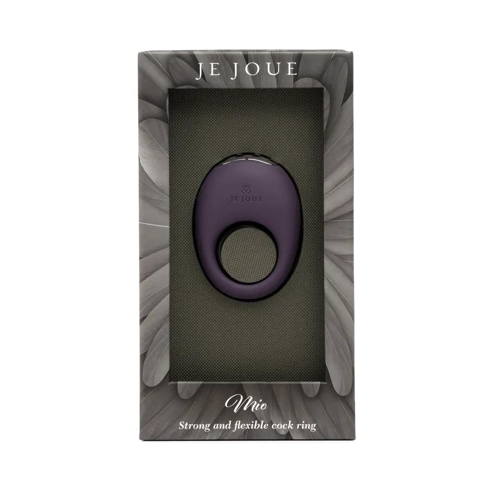 Je Joue Mio Rechargeable Vibrating Silicone Cock Ring Purple by Je Joue