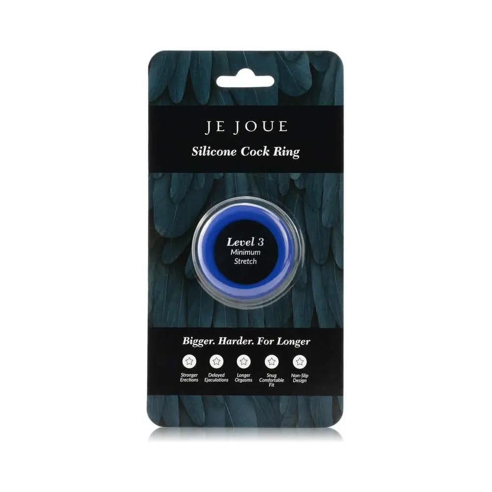 Je Joue Silicone Ring Minimum Stretch Blue by Je Joue