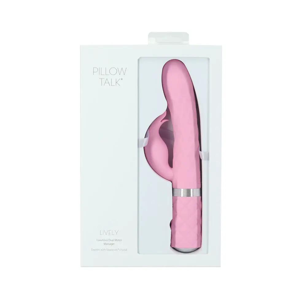 Pillow Talk Lively Dual Stimulator Pink by BMS