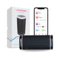 Lovense Calor Bluetooth Depth-Controlled Vibrating and Heating Masturbator by Lovense