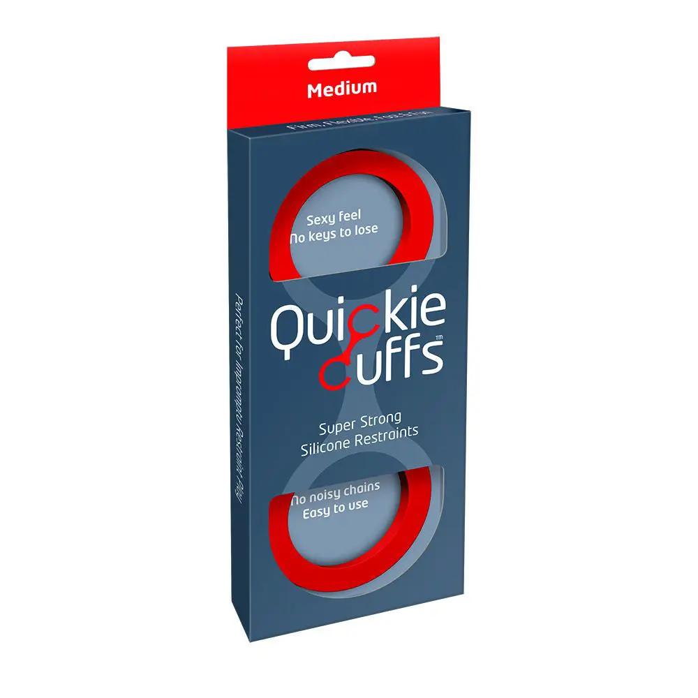Quickie Cuffs Medium Red by Creative Conceptions