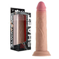 Shaft Model J: 8.5 in. Dual Density Silicone Dildo Pine by Shaft