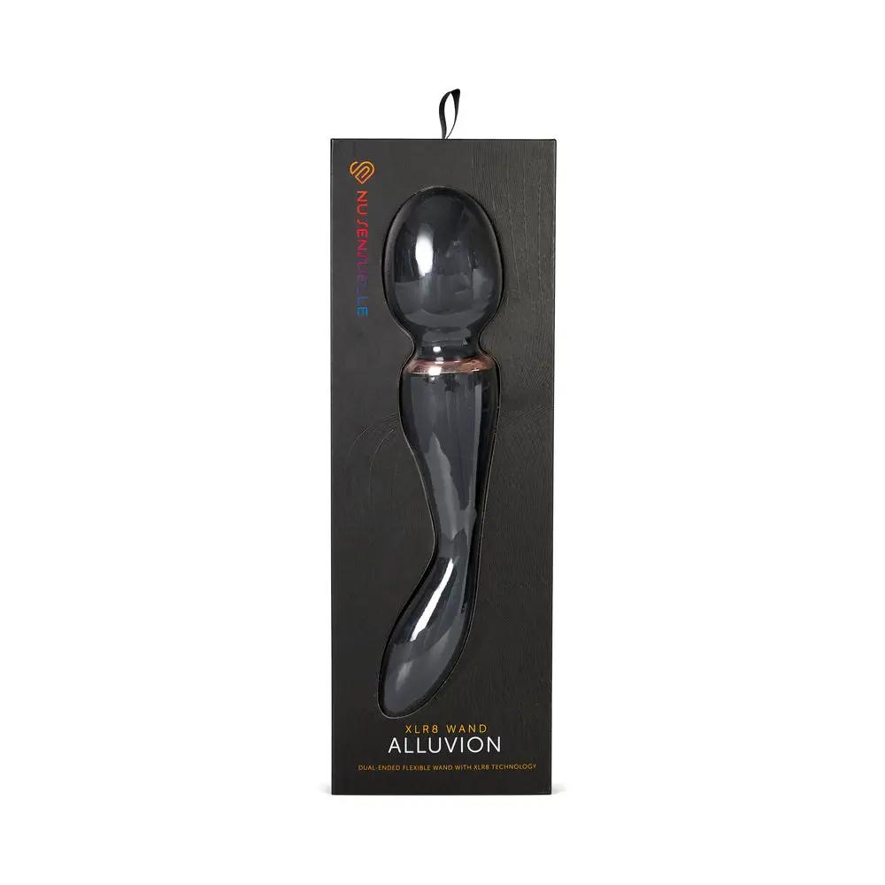 Nu Sensuelle Alluvion XLR8 Turbo Wand Black by Nu Sensuelle