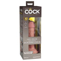 King Cock Elite 6 in. Dual Density Silicone Cock Realistic Dildo With Suction Cup Beige by Pipedream