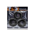 OxBalls Fat Willy 3-Pack Jumbo Cockrings FLEXtpr Black by Oxballs