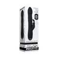 Evolved Bodacious Bunny Rechargeable Silicone Rabbit Vibrator Black by Evolved