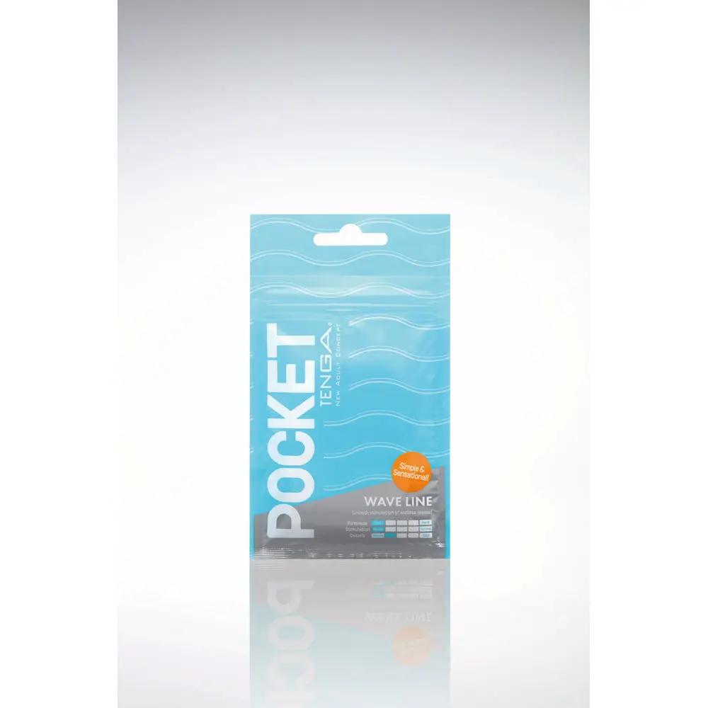 Tenga Pocket Masturbator Sleeve Wavy Line by Tenga