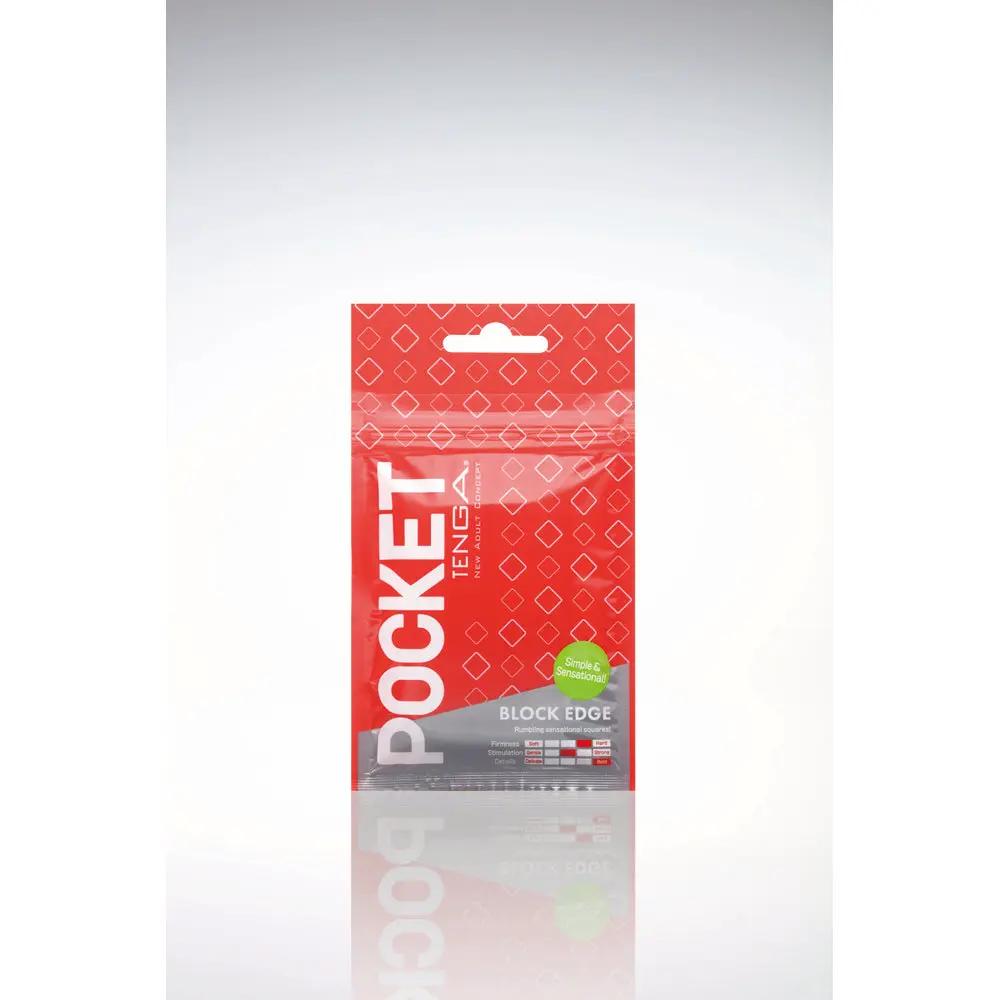 Tenga Pocket Masturbator Sleeve Block Edge by Tenga