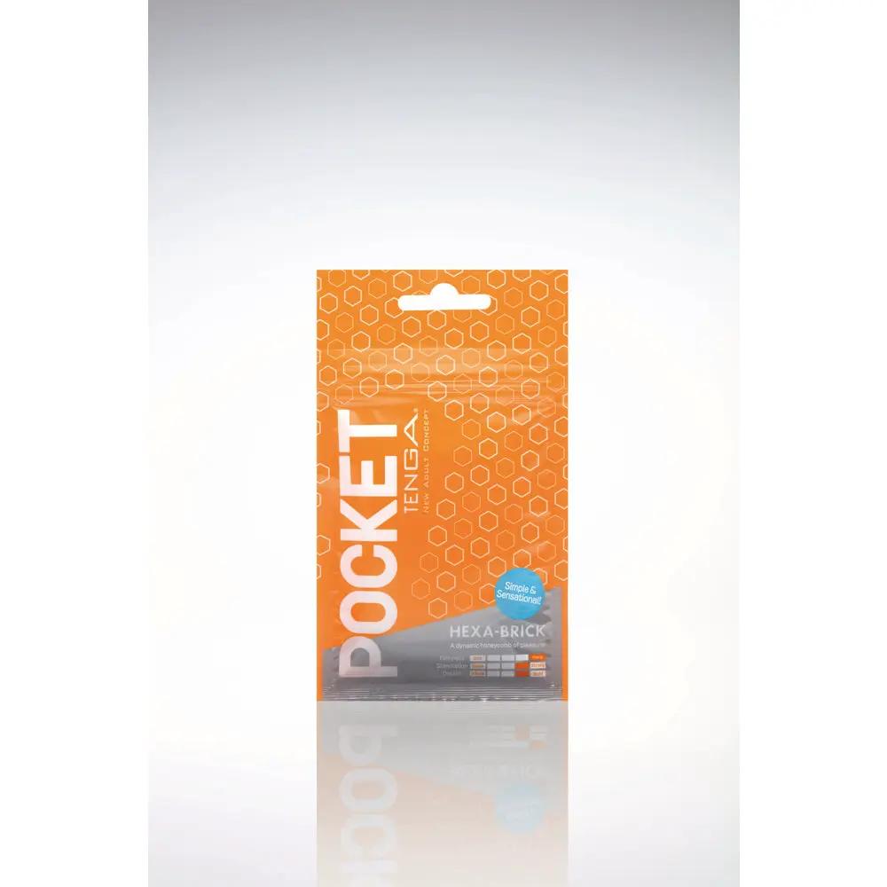 Tenga Pocket Masturbator Sleeve Hexa Brick by Tenga