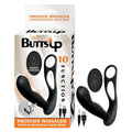 Butts Up Prostate Massager With Scrotum & Cock Ring Black by Nasstoys