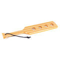 Wood Paddle With 4 Holes 15 in. by Spartacus