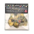 Happy Fucking Birthday Confetti Balloons by Little Genie