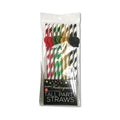 Happy Fucking Birthday Tall Party Straws 8-Pack by Little Genie