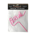 Glitterati Party Bride Straw Pink by Little Genie