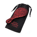 Fifty Shades of Grey Sweet Anticipation Faux Leather Round Paddle Red by Fifty Shades of Grey